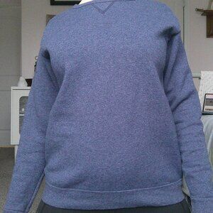 Hanes Blue Crewneck Sweatshirt Small Casual Cozy Basic